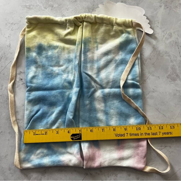 NWT Boys Lie Pink Blue Cotton Candy Unreleased Drawstring Bag - Picture 7 of 9